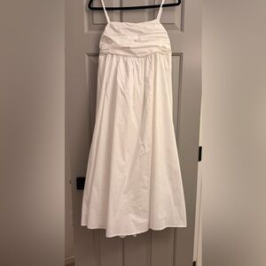 Petal & Pup White Midi Dress